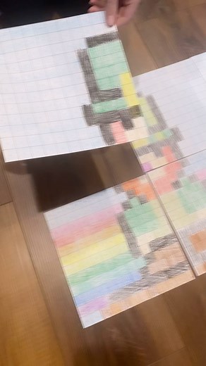 New product alert! 🚨 Collaborative pixel posters! Each student colors a piece of the poster (36 pieces means plenty to go ‘round!) Then tape together to reveal this STEM-inspired leprechaun trap. Comment “poster” or head to my profile for the link to learn more! #stpatricksdayactivities #stemteachersofinstagram #stemteacher #iteachstem #iteachsecond #iteachthird | Technology Erintegration