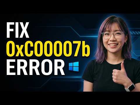 Fix 0xc00007b Error the Easy Way (Safe BAT File) | Windows 11/10 2026