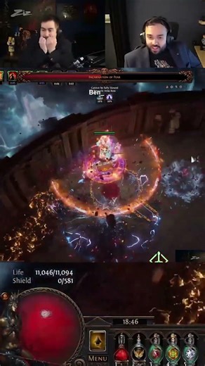 HE ALMOST LOST THE GAUNTLET TO THIS ! #poe #rapturegauntlet #poeclips