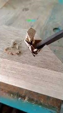 Strong technique for wood joints #woodworking #wood #diy #machine