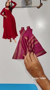 344K views · 1.5K reactions | New Model frock design #reels | Logic Tailor | Facebook