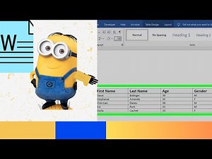 5. Πώς να φτιάξεις πίνακα στο Word εύκολα και γρήγορα