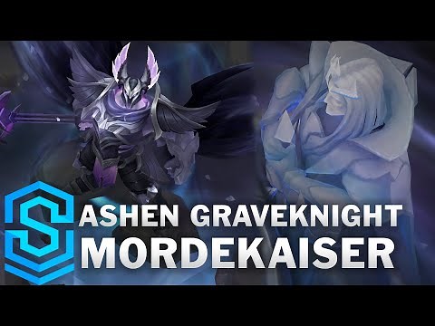 Ashen Graveknight Mordekaiser Skin Spotlight - Pre-Release - PBE Preview - League of Legends