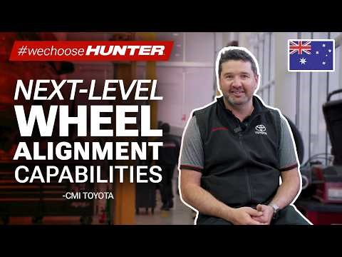 Adelaide’s CMI Toyota ready for anything with Hunter’s HawkEye Elite® aligner