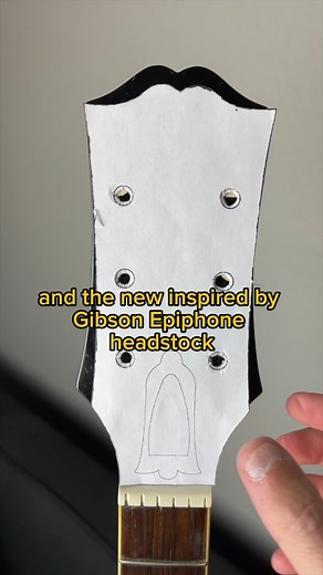 Difference Between Epiphone & Gibson Headstocks. #gibson #epiphone #guitar #guitarplayer #guitarist