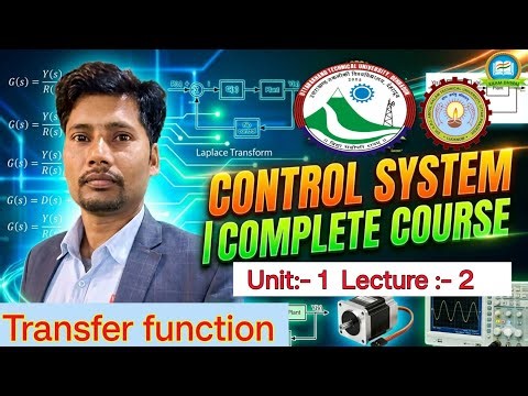 Transfer function | Zeros and Poles of transfer function| Unit 1 #utu #aktu #examdhwaj #b.tech