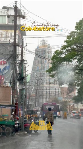 Coimbatore’s Sudden Shower Before the Summer Surge 🌧️☀️ Coimbatore witnessed a beautiful spell of rain a refreshing pause that cooled the streets and brought a calm glow to the city’s skyline. The sudden downpour felt like nature’s gentle reminder before the long stretch of summer begins. But as per the upcoming March–May 2026 weather outlook, the city is now stepping into a warmer, drier, and sunnier phase. Day temperatures are expected to rise steadily from 34°C–35°C in early March to possibl