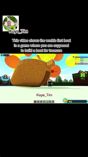 Worlds First Boat In a Game Called Build a Boat😲😲😲 || #roblox #fyp #relatable#fypシ#robloxedit#funny