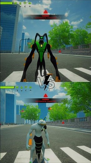 RIPJAWS VS FEEDBACK SPEED | MOST REALISTIC GALVAN BEN 10 OPEN WORLD GAME #ben10 #ben10gameplay