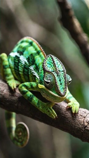 Chameleon Eyes Closed THIS Is Why 😳🦎 #shorts