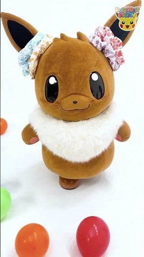 Pokémon Shorts - Let's play with Eevee! PART 1 - #PokemonFunVideo #PokemonKidsTV​