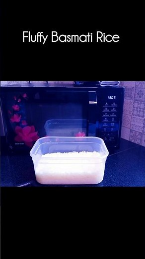 Perfect Rice in Microwave – No Cooker Needed 🍚