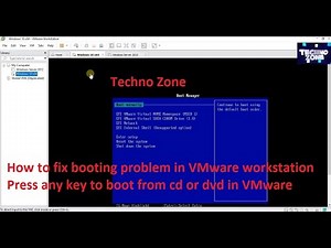How to Fix Booting Problem in VMware Workstation | Press Any key to boot from CD or DVD in VMware