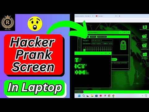 Hacker Prank Screen || Geek Prank Hacker Screen Kaise Use Kare