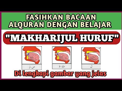 IMPORTANT LESSON!!! LEARN MAKHRAJ HURUF TO READ THE QURAN FLUENTLY...@belajartajwidpemula6826