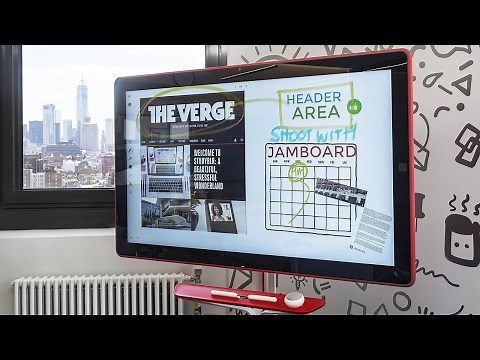 Google Jamboard: a surprisingly fun 4K ‘whiteboard’