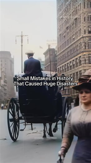 Small Mistakes In History That Caused Huge Disasters #history #historytok #historytime