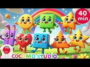 Shapes Song for Children | Fun Learning with Animation