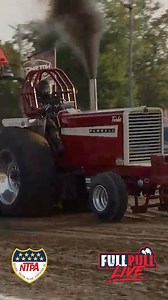 "I Got This" Hot Farm tractor driven by Darren Bommer 💪 💪 | NTPA Truck and Tractor Pulling