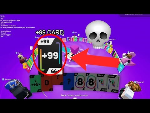 +99 Card In Roblox UNO!