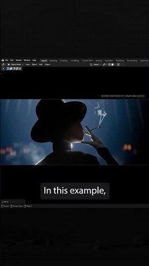 How framing can completely change the perception of your 3D shots #b3d #3d #blender3d
