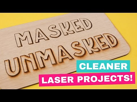 How to Mask Materials for Cleaner Laser Projects