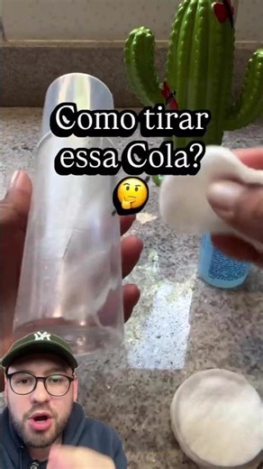 How to remove glue from glass