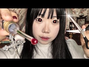 Ghost turns YOU into her DEAD Bride👰‍♀️ (WLW ASMR)