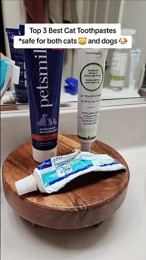 These are the BEST toothpastes for cats and dogs!