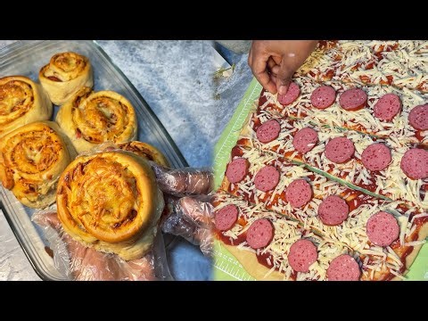 How to make pizza rolls at home | Easy pizza rolls recipe for beginners