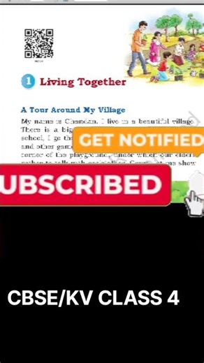 CBSE/KV CLASS 4 TWAU/EVS CHAPTER 1(NCERT TEXTBOOK)