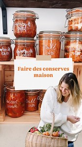 🫙 Faire ses conserves maison Une super façon de profiter des bons légumes d’été toute l’année 🌿🍅 Tu veux te lancer avec des bocaux en verre joints en caoutchouc (type @leparfaitfr) Voici le pas à pas : 🛠️ Matériel : *Bocaux en verre avec joints en silicone *Une grande casserole ou un stérilisateur *Un torchon propre *Une pince ou une louche 🔁 Étapes : 1.Nettoie bien tes bocaux, couvercles et joints à l’eau chaude savonneuse. 2.Fais sécher à l’envers sur un torchon propre. 3.Remplis les boca
