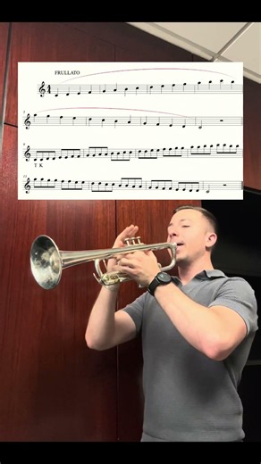 Practicing Double Tonguing 🎺 #trumpet #music #practice #technique #double