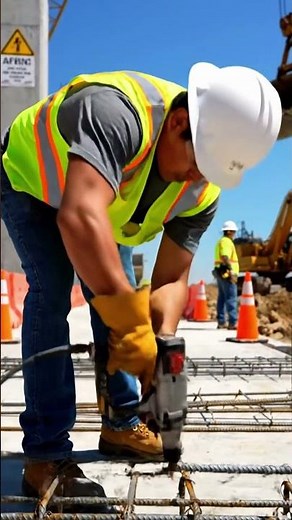 Construction Site Safety in Action | Fast-Paced Work with Full Protection #ConstructionSafety