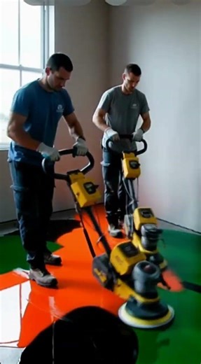 three colours design floor resin #viral #craftingmind