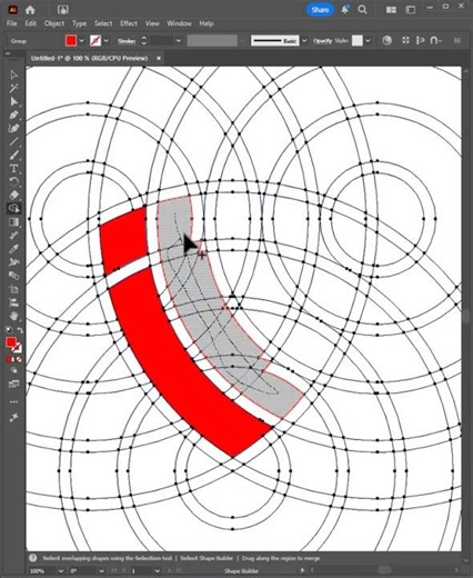 Curved Shield logo design #adobeillustrator #vectorart #graphicdesigntutorial #logodesign