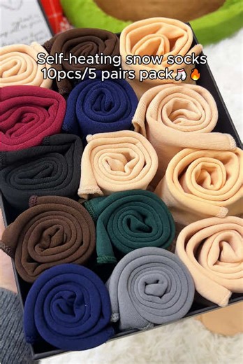 Warm Fleece Lined Socks for Cold Winter Days