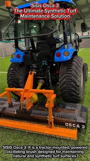 Sisis Osca 3 | The Ultimate Synthetic Turf Maintenance Solution