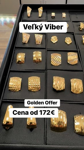 Dvojfarebné dámske náušnice veľký výber na sklade Komárno Župná 3 pre viac informácií neváhaj nás kontaktovať 0944035610 | Zlatníctvo Golden Offer