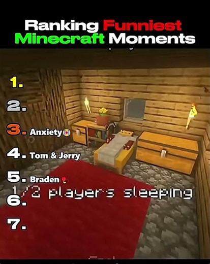 Funniest moments in Minecraft Ranked #minecraft #shorts