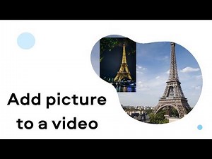 How to ADD A PHOTO or an image TO A VIDEO? | video editing (Tutorial 2020)