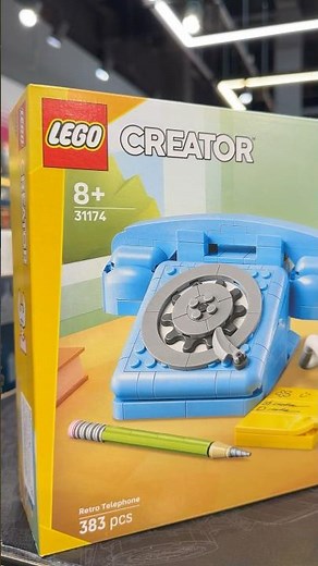 This LEGO Phone Set Changes Everything! LEGO Creator 3in1 Retro Telephone 31174