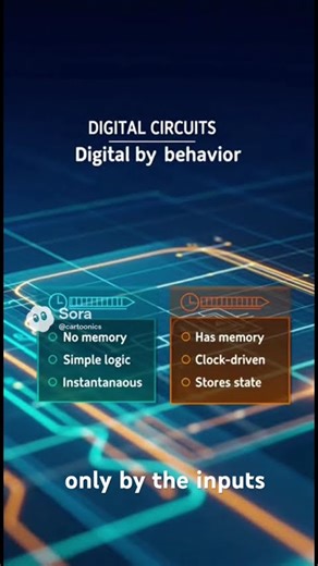 Digital circuits types, combination vs sequential circuit in simple words