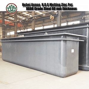 [Hot Item] Zinc Kettle with Ce Certificate / Hot DIP Galvanizing Zinc Molten Bath
