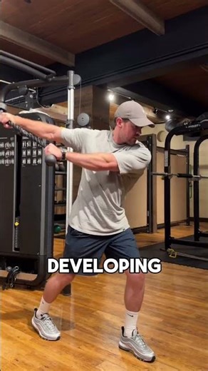 No access to a cable machine? No problem- you can perform this one at home using a band Exercises