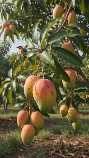 shorts #mango #lifecycle #fruitgrowth #timelapse #nature #gardening #plants #farming #grow #trending