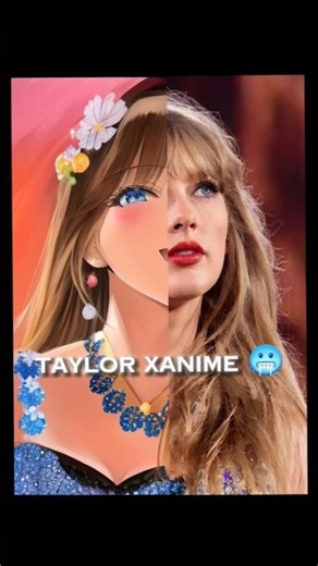 Taylor swift transfer 🔥 in anime version 🔥😱💯#taylorswift #taylorsversion