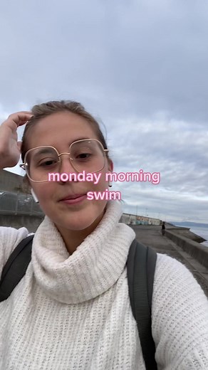 Refreshing Monday Morning Swim at Portobello Beach