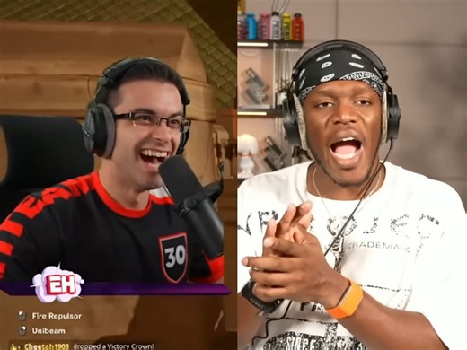 "From one rapper to another, I approve" - Fortnite streamer NickEh30 reacts to KSI's latest song 'Thick Of It'