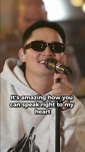 It's amazing how you Can speak right to my heart